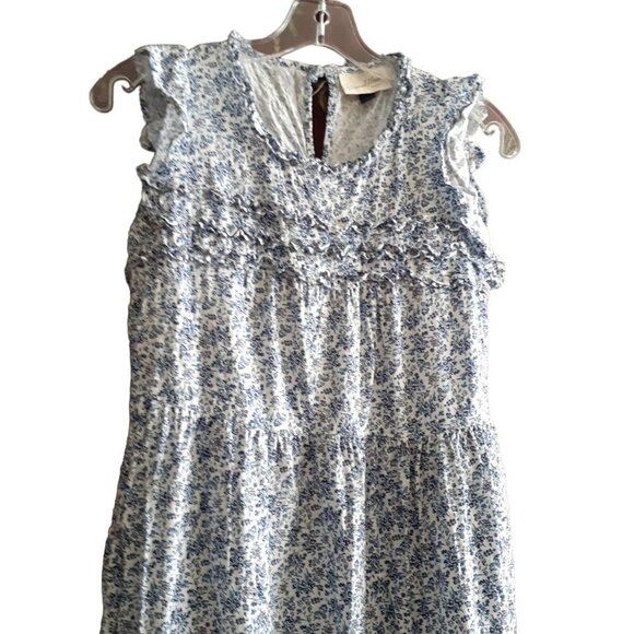 Coastal Cowgirl Boho Universal Thread Ruffled Cottagecore Floral Pockets Maxi S - Picture 11 of 11